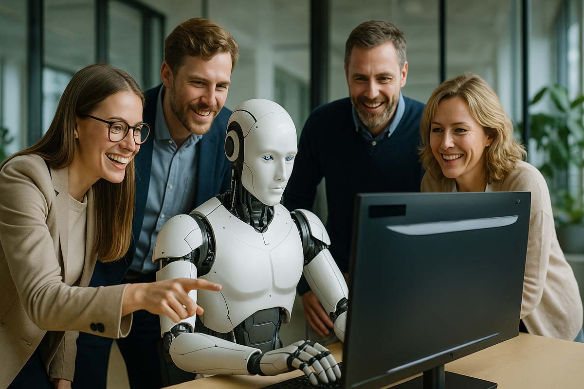 Wie kann ich KI in meinem Unternehmen einführen? Mit Menschen.